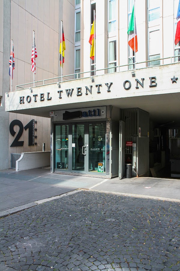 Twenty One Hotel - struttura accessibile a Roma verificata da VemRent